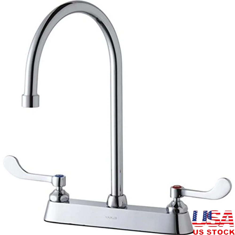 Chrome ADA Compliant Exposed Deck Faucet 8