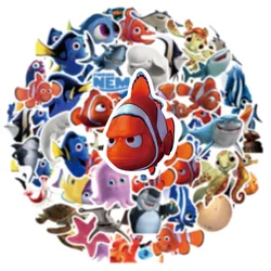 10/30/50pcs Cute Disney Cartoon Finding Nemo Stickers Nemo Marlin Dory Decals DIY Phone Car Bike Vinyl Cool Kids Anime Sticker