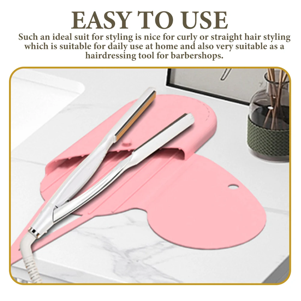 

Силиконовая термостойкая сумка для хранения щипцов для завивки волос, портативный органайзер для завивки волос, дорожная сумка для хранения, сумка для завивки волос