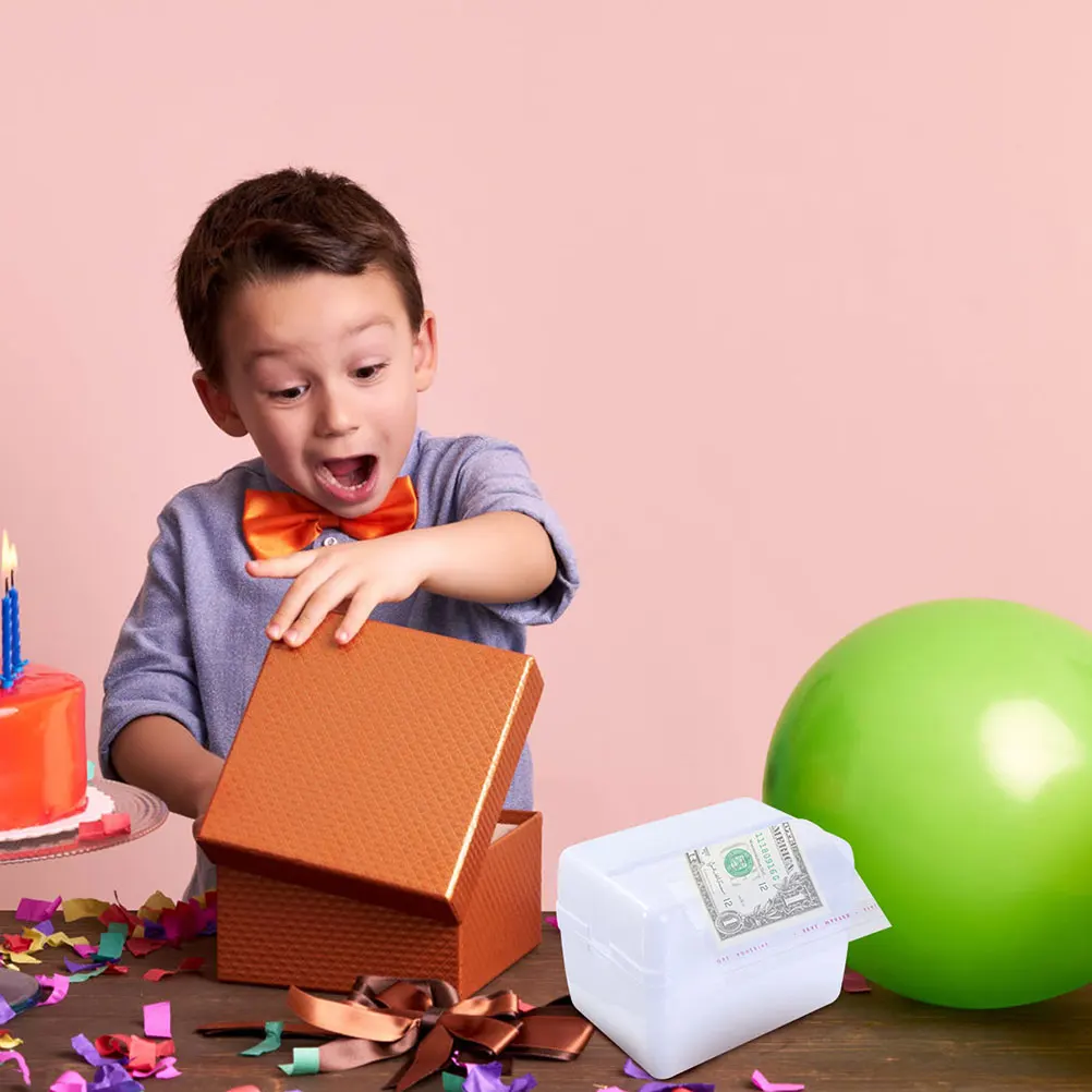 

1Set Pulling Cake Box Premium Material Party Supplies Cake Dispenser Birthday Graduation Props Fun