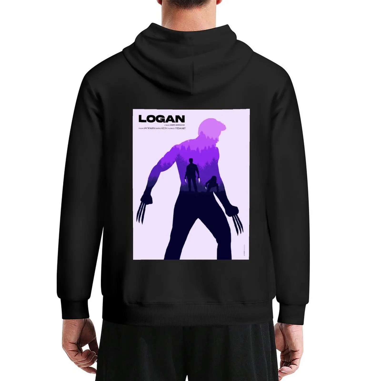 

Logan Movie Minimalist poster Hoodie hooded shirt japanese style male clothes mens designer clothes designer hoodies