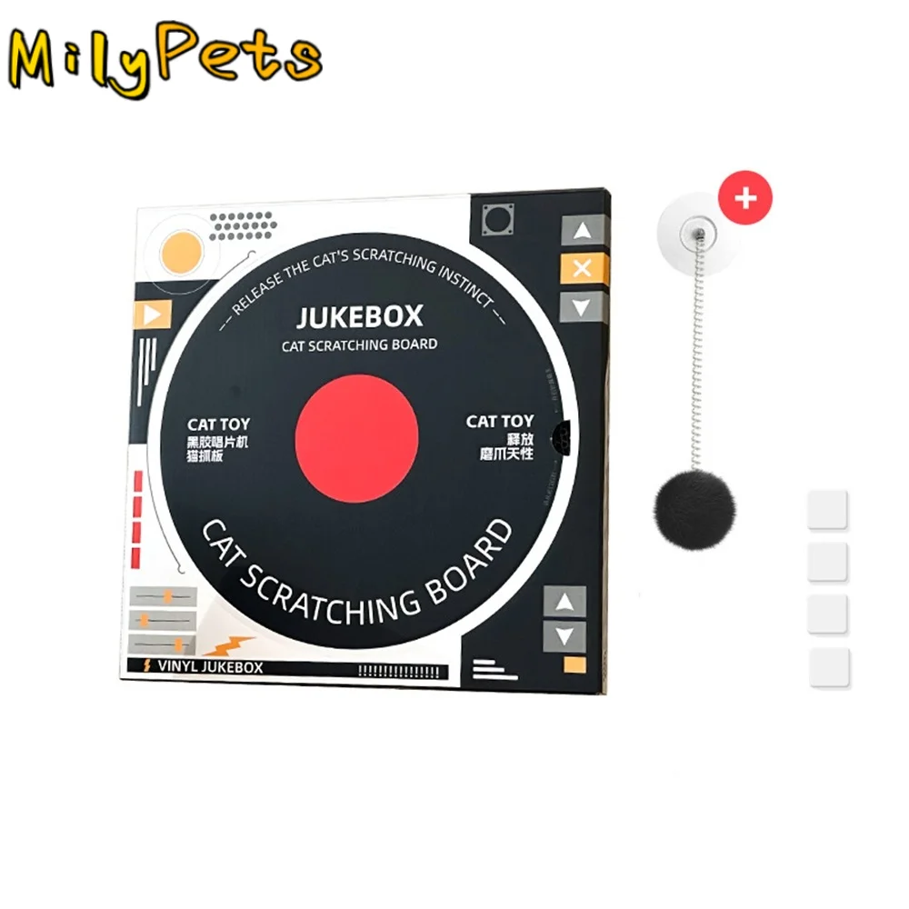 

Утолщенная когтеточка для кошек: защита мебели, износостойкая, из картона, для заточки когтей, с прыгающим мячиком