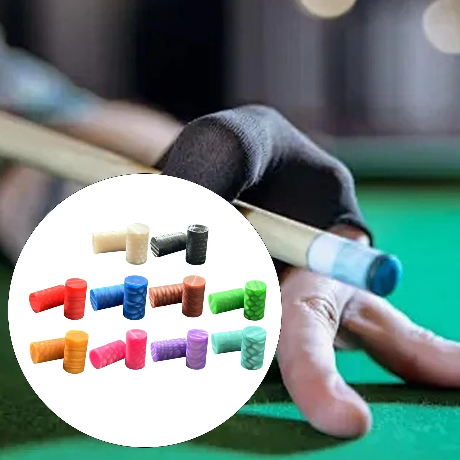 

2 шт., наконечник для бильярдного кия, аксессуары для ремонта, аксессуары для бильярда, портативный легкий сменный наконечник для снукерной палки