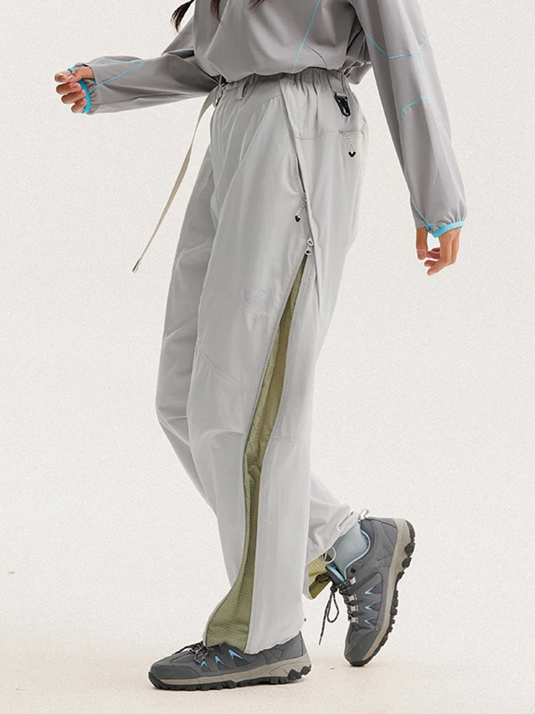 

Outdoor Casual ex Lightweight Patchwork Soft ell Pants Qui Dry Windproof Water Resistant Long Trousers for Youth