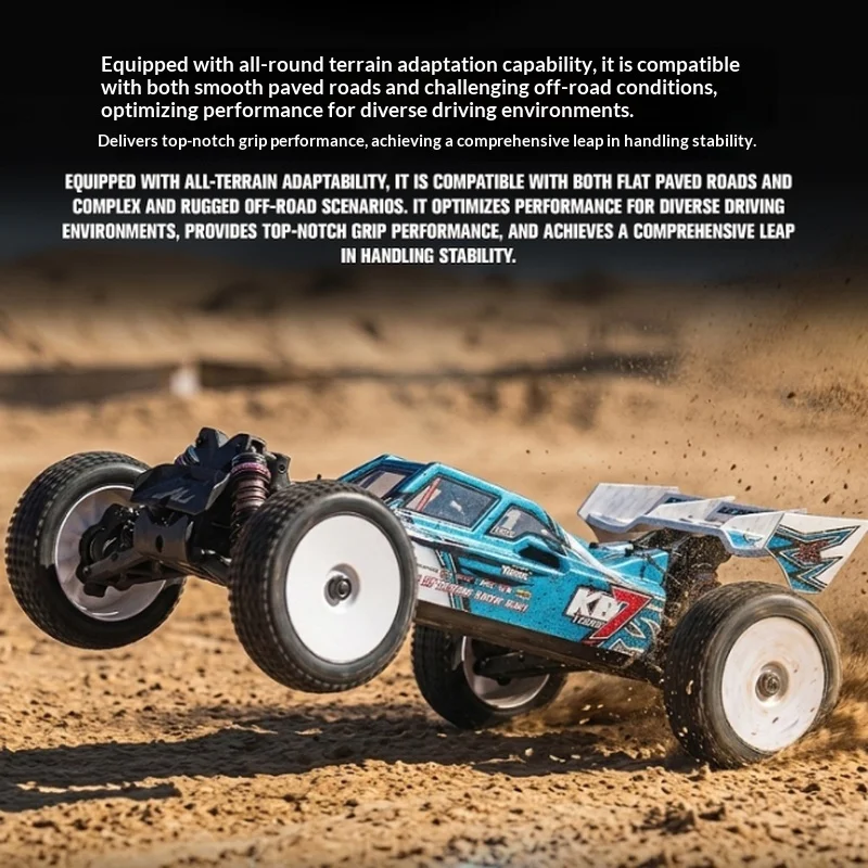 New Hot Easy To Control Yk 5071 Remote Control Car 1/7 Four-Wheel Drive Brushless High-Speed Competition Off-Road Vehicle Toy