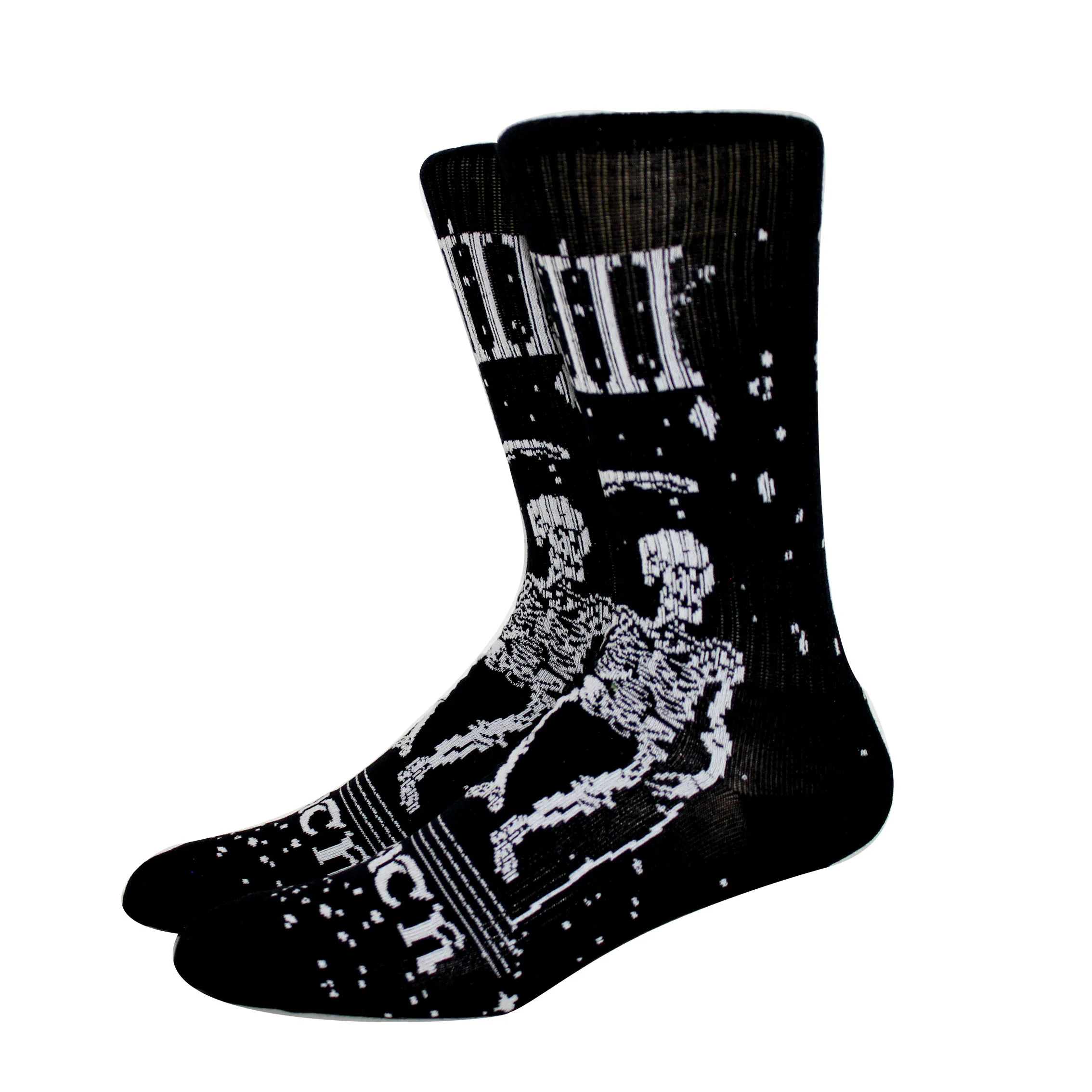 New Hot Sale Halloween Women Harajuku Socks Funny Skeleton Alien Men Socks Pumpkin Socks Monster Socks Bat Crew Socks Anime Sock