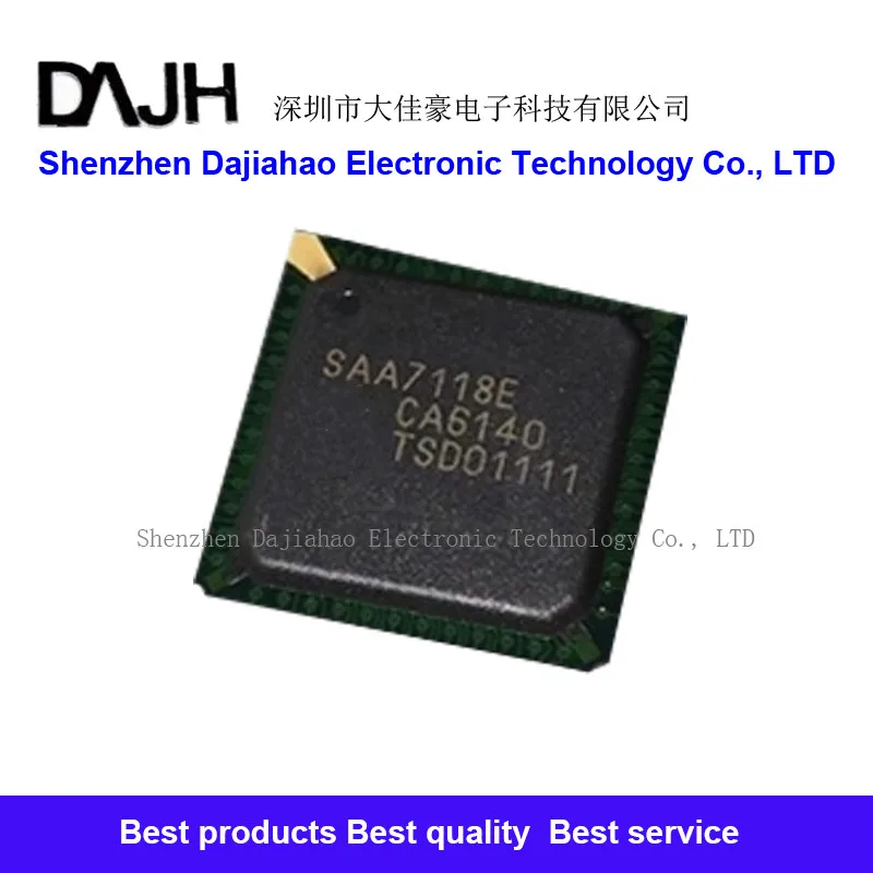 1pcs/lot SAA7118E IC VIDEO DECODR W/FILTER 156LBGA ic chips in  stock