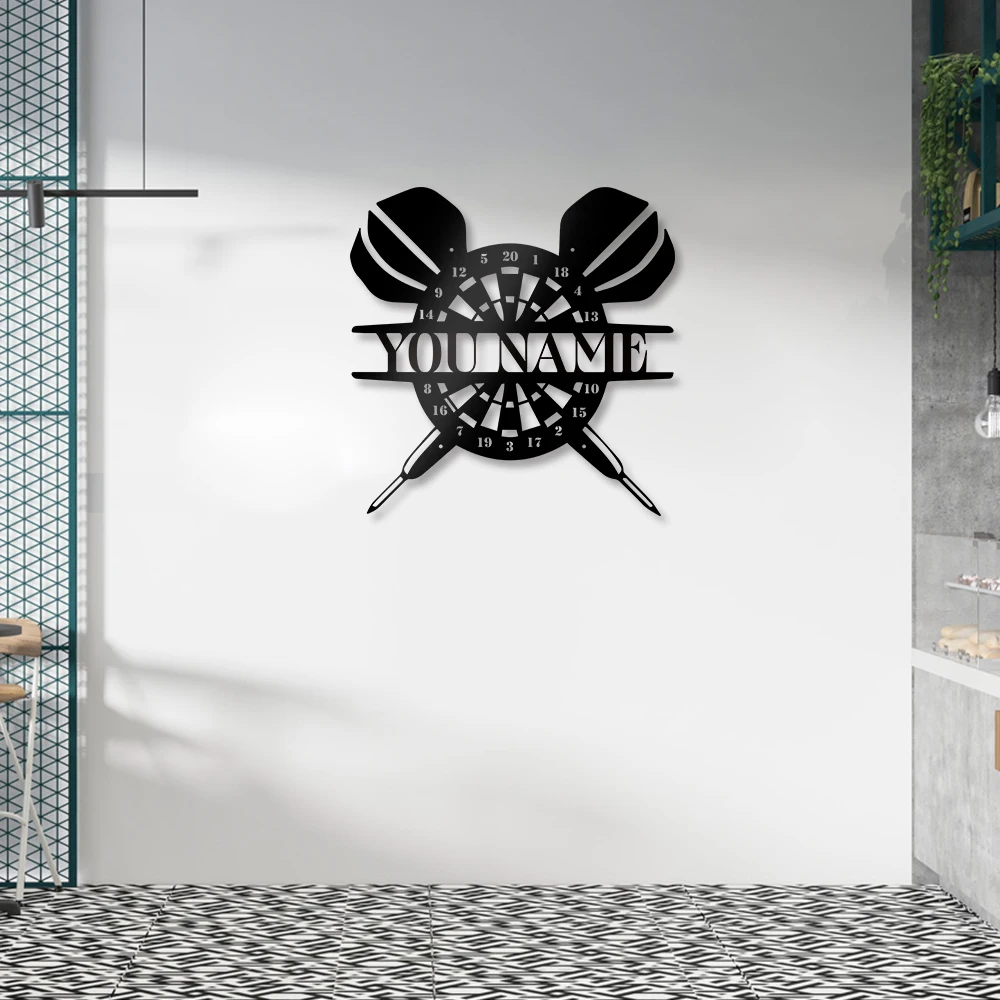 1 قطعة لطيف للتخصيص النص علامات الحديد القصدير اللوحة علامات جدار معدني للديكور الداخلي للمنزل