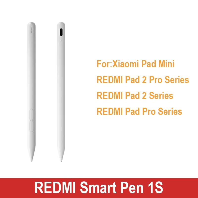 Global Version REDMI Smart Pen 1S 4096 levels For Xiaomi Pad Mini REDMI Pad 2 Pro Series REDMI Pad 2 Series REDMI Pad Pro Series
