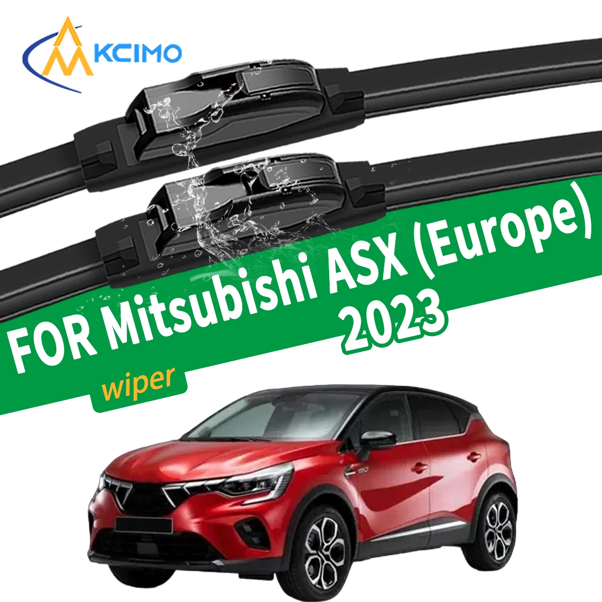 

For Mitsubishi ASX (Europe) 2023 Windshield Wiper Blades Silent Automotive Replacement Parts Premium Quality Front Window Wiper