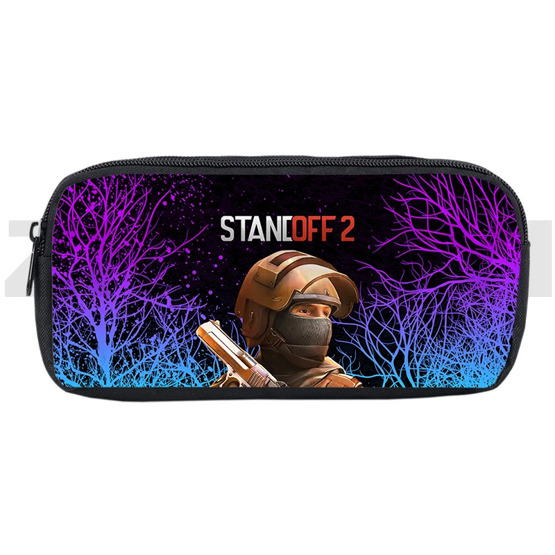 Standoff 2 Pencil Case Students Stationery Storage Box School Supplies Boys Girls Pen Bag Pen Box Women Cosmetic Bag Makeup Bag