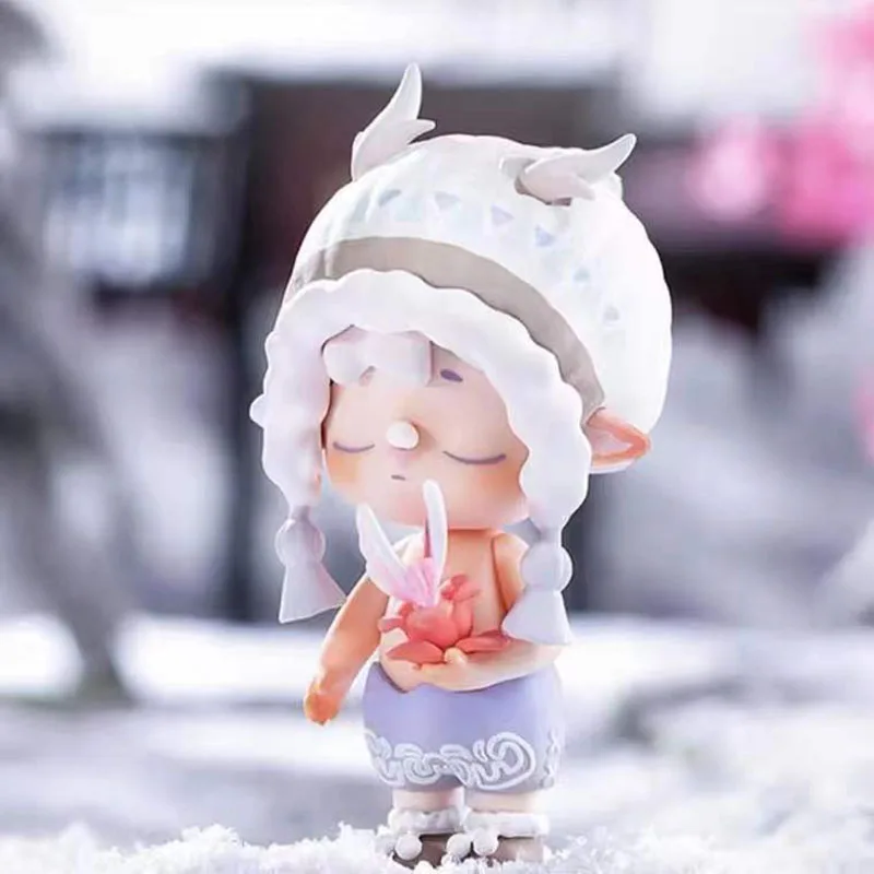 Cute Mimi Chinoiserie Series Collection Chinese Styles Mimi Figures Room Decoration Model Girls Gifts Action Figure Dolls Toys