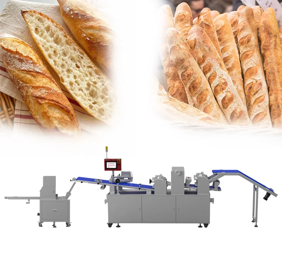 FL Customized Wholesale Factory Automatic Hamburger Baguette Bread Forming Machine French Bread Baguette Production Line