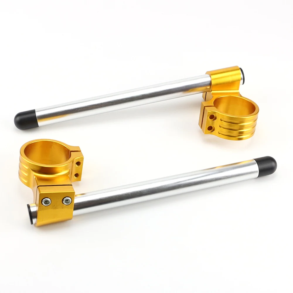 50MM Aluminum High Lift Clip Ons Handlebar For Yamaha YZF R6 2005-2021 /YZF R7 2021-2022 2006 2007 2008 2009 2010 2011 2012 2013