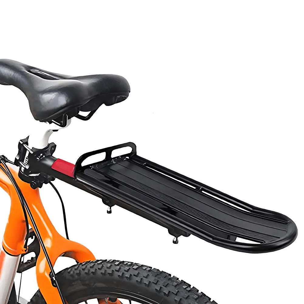 

Retractable Bike Rear Rack Aluminum Alloy Adjustable Bicycle Cargo Rack Load 10kg Bicycle Luggage Carrier Cycling Accessories