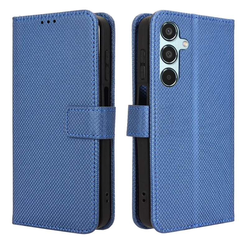 Dla Samsung Galaxy M35 5G Etui Flip Luxury Cover Diamond Pattern Skin PU Leather Wallet Stand Case Dla Samaung M35 5G Torby na telefon