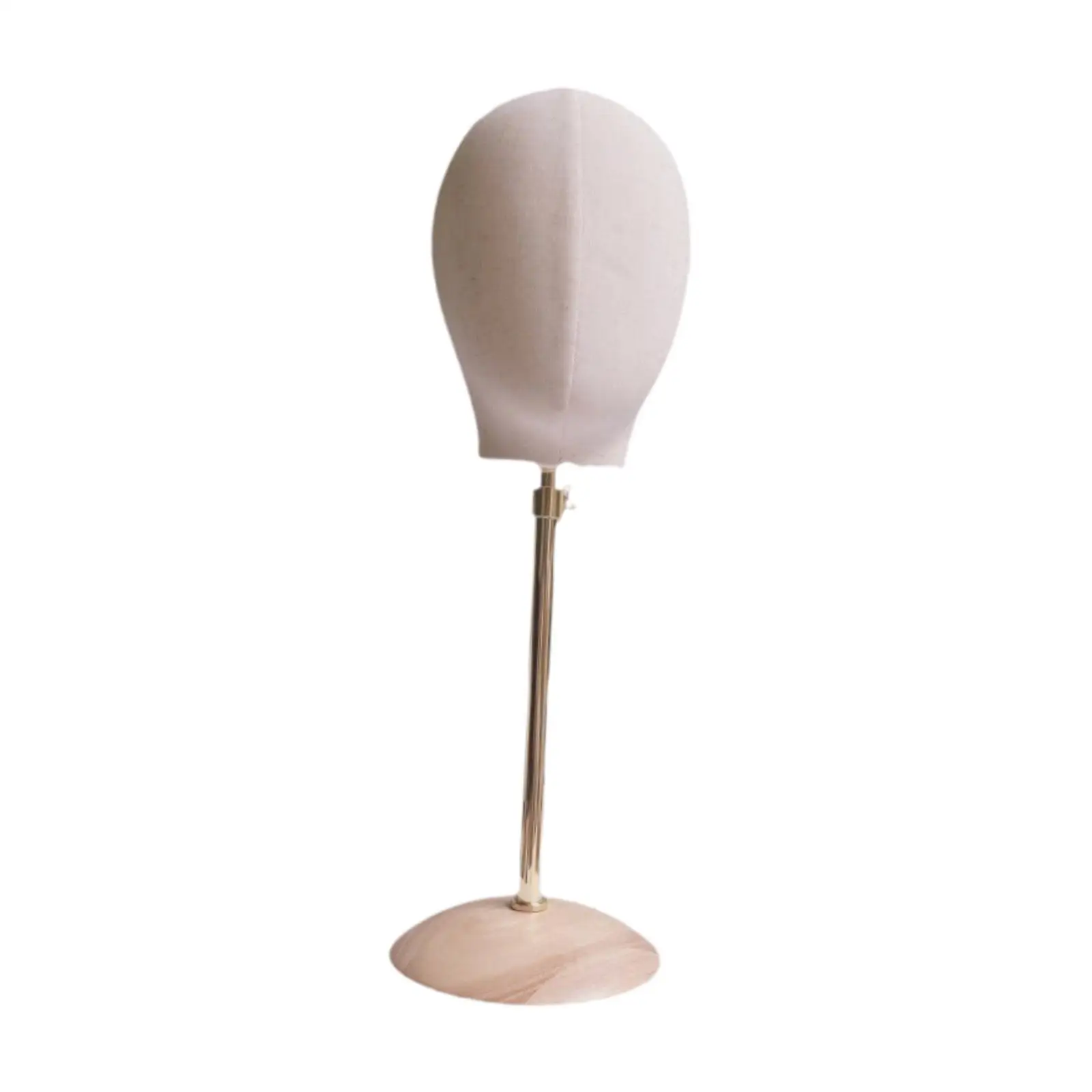 Mannequin Head Stand Hat Display with Base Freestanding Manikin Head Hat Display Stand for Beginner Stylist Styling Drying