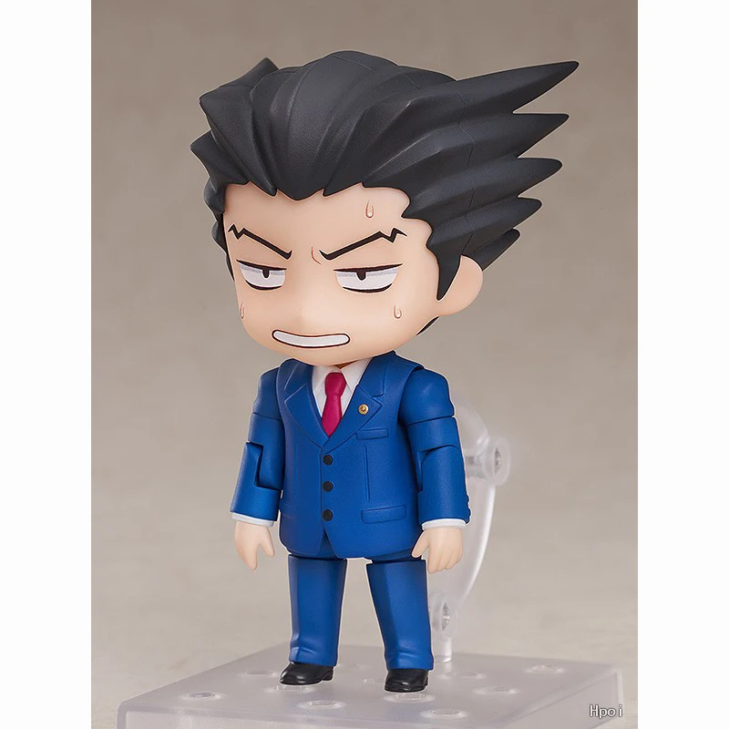 In Stock Original Genuine GSC 1761 Phoenix Wright 1762 Miles Edgeworth Model Animation Character Action Toy 10cm