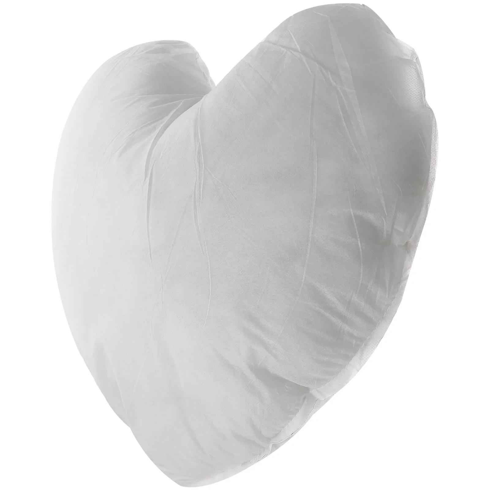 

Heart Shaped Pillow Insert 18 Inch Soft Comfortable Home Decor Bedroom Sofa Cushion Filler for Room Library Coffee Shop