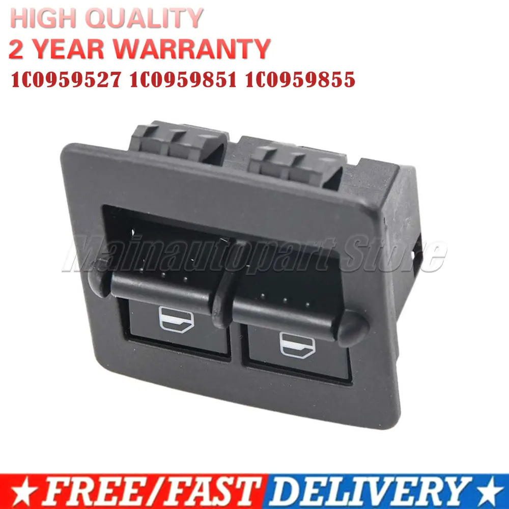 1C0959527 1C0959855 Electric Main Window Switch Button For Volkswagen Beetle 1998-2010