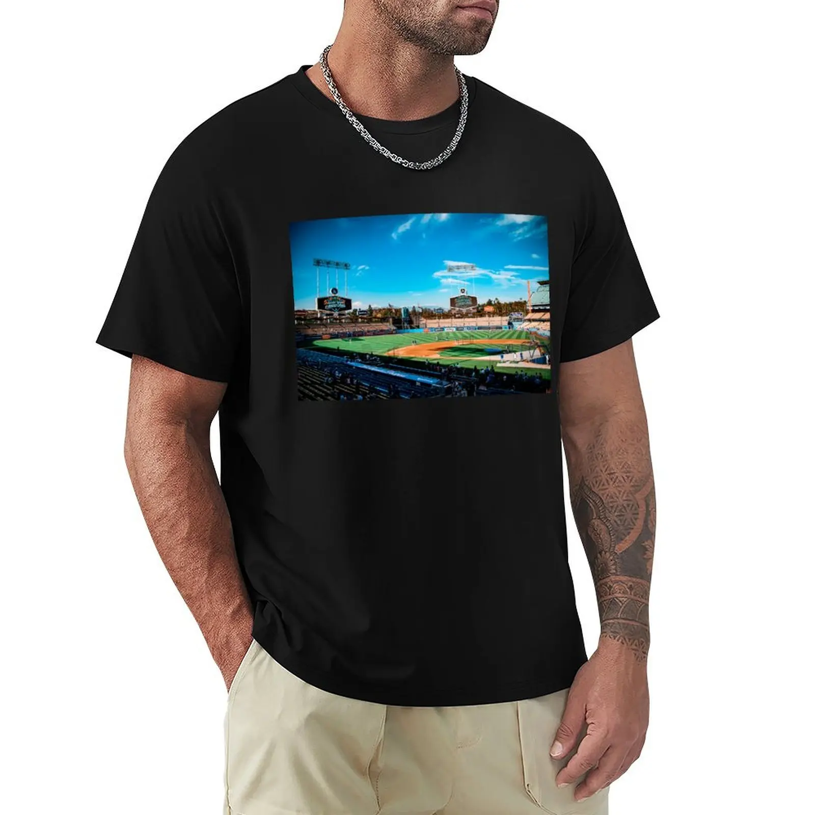 

Dodger Stadium T-Shirt shirts graphic tee customs design your own vintage t shirts men