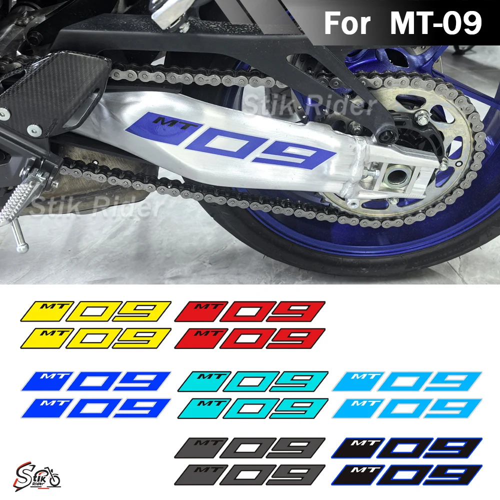 

Motorcycle For Yamaha MT-09 MT09 MT 09 SP Tank Swing Arm Stickers Decals Fairing Front Face Fender 2024 2025