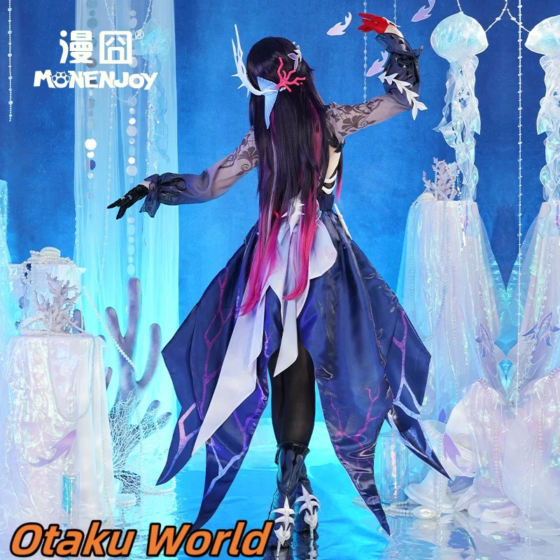 In stock Hysilens Cosplay Costume Mihoyo Game Honkai Star Rail Hysilens Role Play Clothing Halloween Party Costume