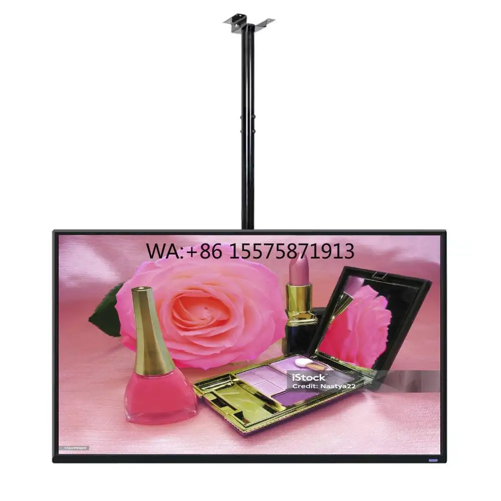 32-43 Inches Hanging Mounted Digital Menu Board Displays Restaurant Retail Store Welcome Media Player for Advertising Stores