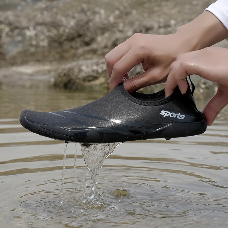 Men Women Quick-Dry Wading Shoes Water Shoes Breathable AquaIn Upstream Antiskid Outdoor Sports Wearproof Beach Sneakers 39-46