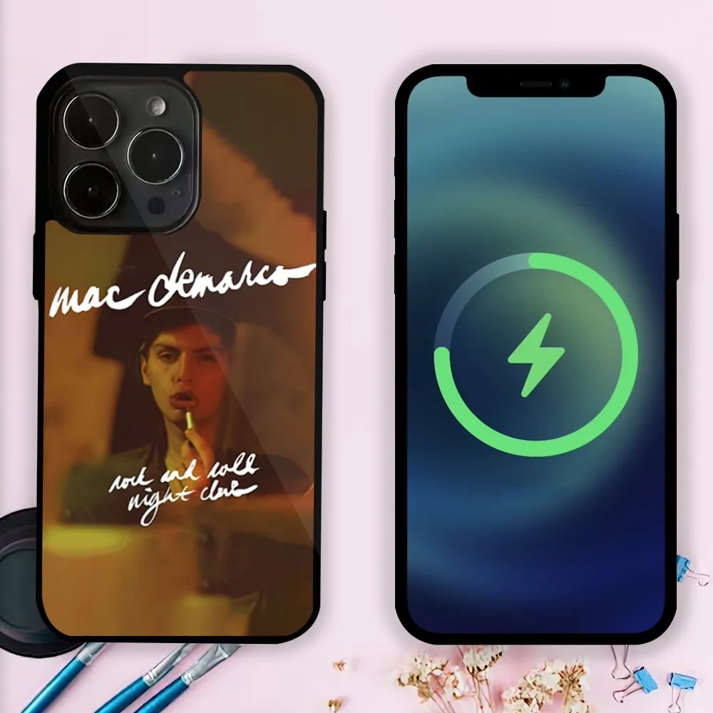 Singer Mac DeMarco One Wayne G Phone Case For iPhone 15 14 13 12 Mini Pro Max Plus Magnetic Attraction Shell