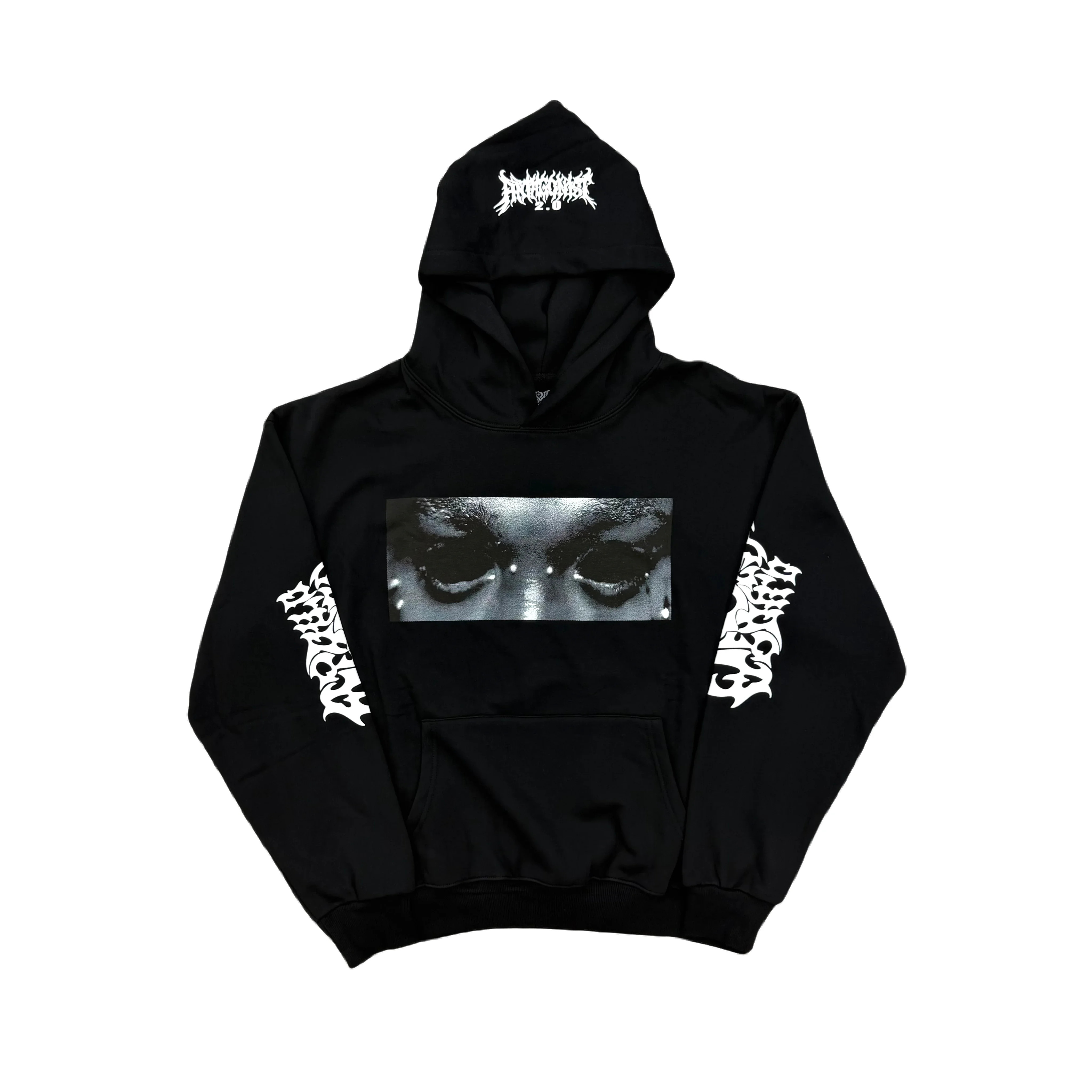 

New 2026 Antagonist Tour MERCH PLAYBOI CARTI Eyes Print Pullover Hoodies Hoody hooded Sweatshirts velvet Cotton Thick #F67