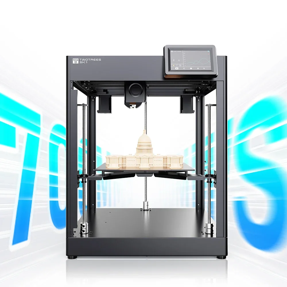 TwoTrees SK1 CoreXY 3D Printer 700mm/s Klipper With Automatic Leveling Touch Color Screen High Speed Printing FDM 3D Printer