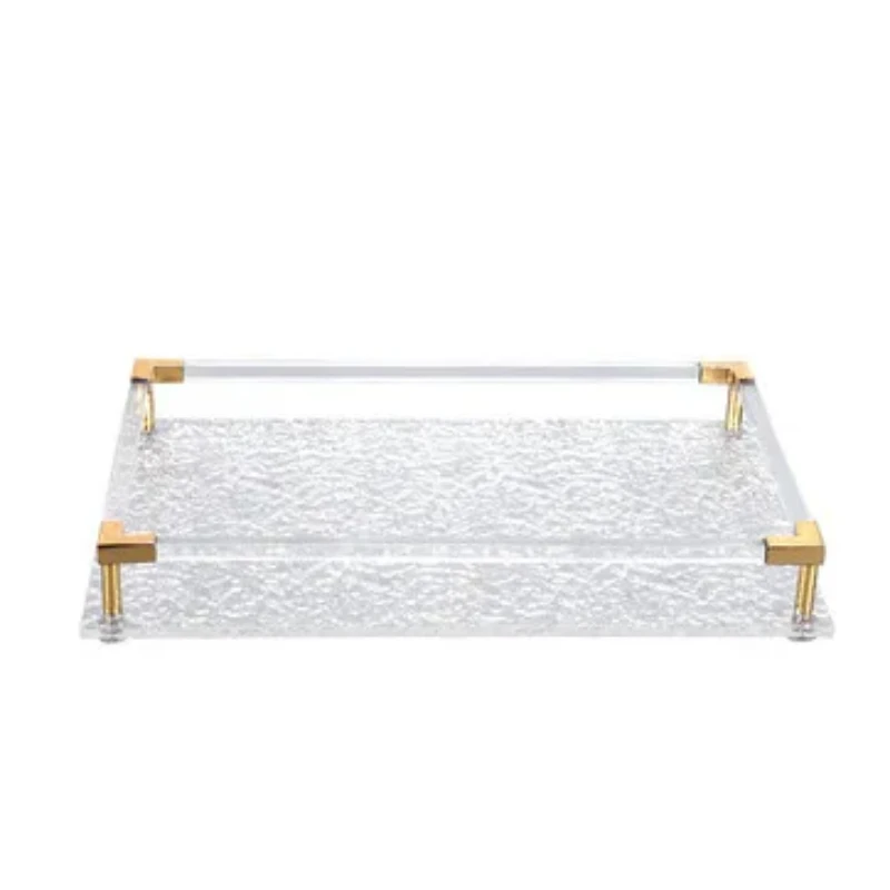 

Nordic minimalist acrylic tray, cosmetic jewelry storage tray, hotel home, tea, coffee shop, decoration fragrance