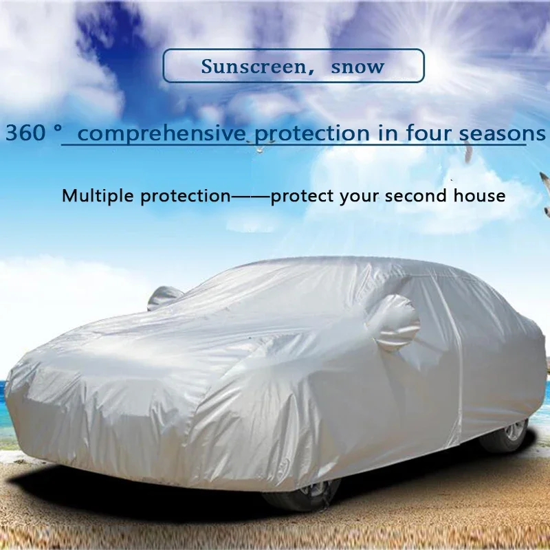 Sedan XXL Waterproof Dustproof Car covers For Kia K5 K9 Citroen C6 Jaguar XF Peugeot 607 Cadillac CTS Volvo S80 Auto Accessories