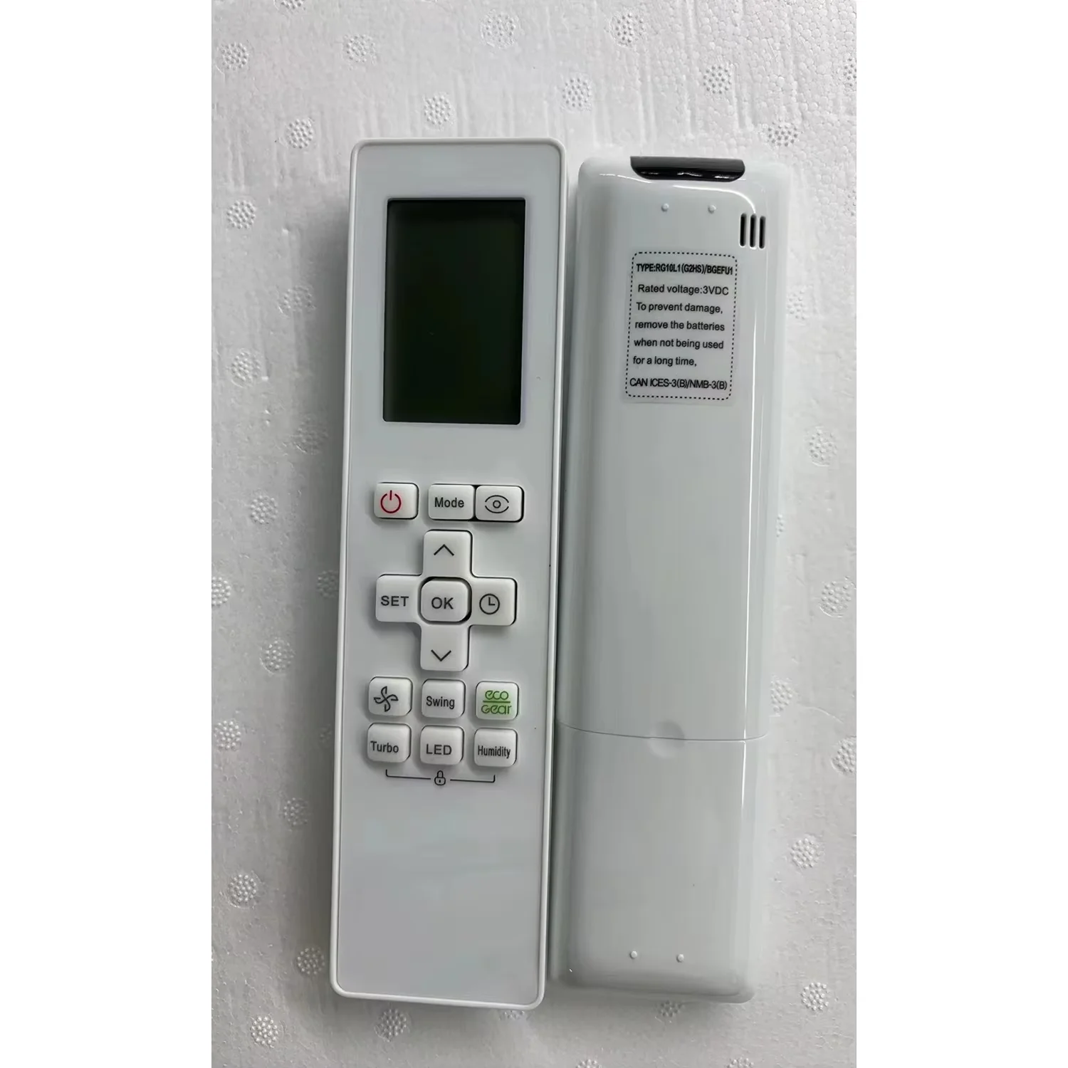 RG10L1(G2HS)/BGEFU1 AC Remote Control for Midea/Samsung Air Conditioner RG10L1(G2HSB)/GEFU1 RG10L10(G2HS)/BGEF