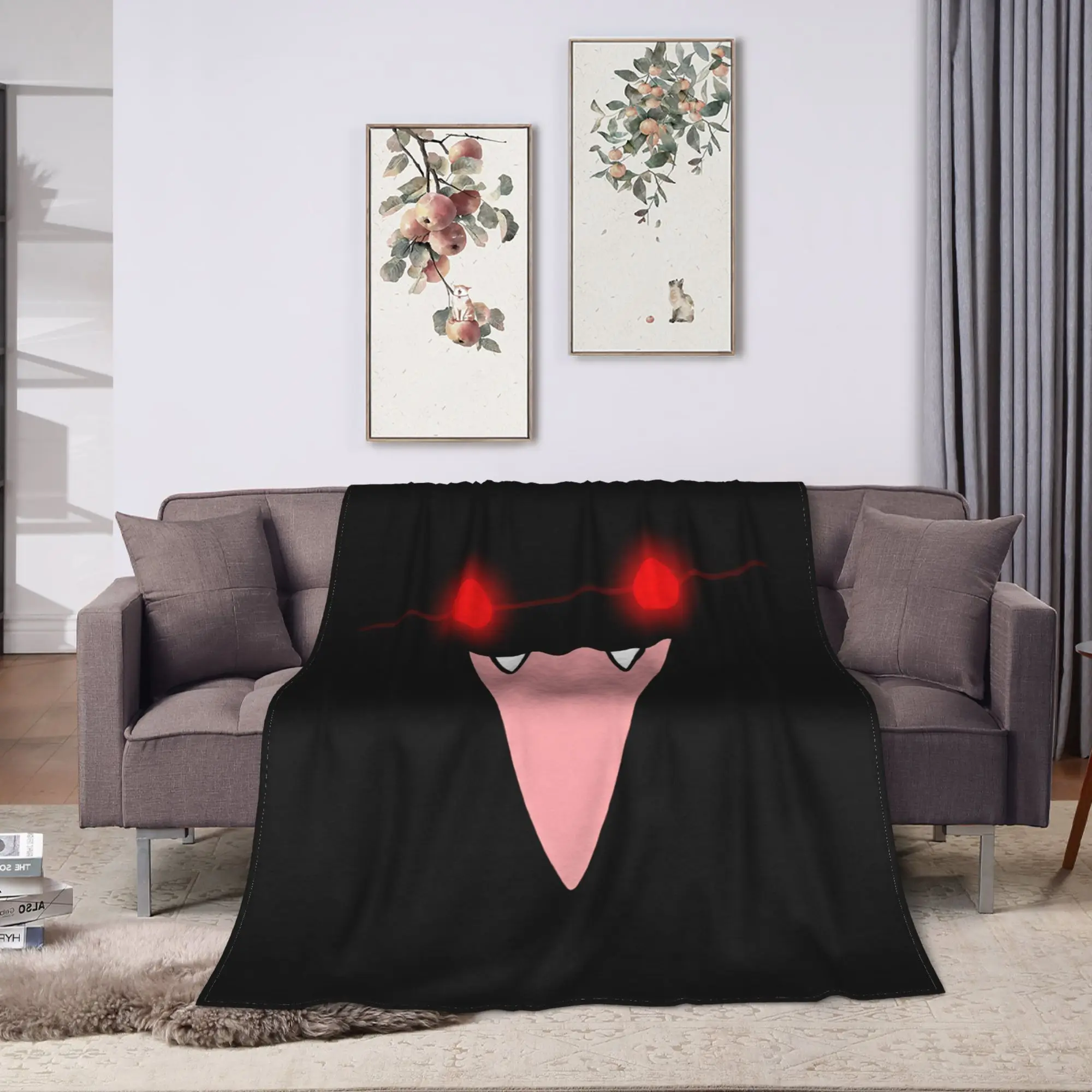L-Lightsaber BL Manhwa Blanket Autumn  Warm Soft Throw Blanket For Kids Adults Outdoor Flannel Bedspread Bed Cover