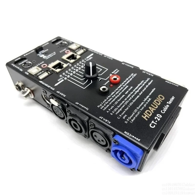 CT-20 Multifunctional Cable Tester Audio  Kanon Signal  Tester HDMI Tester