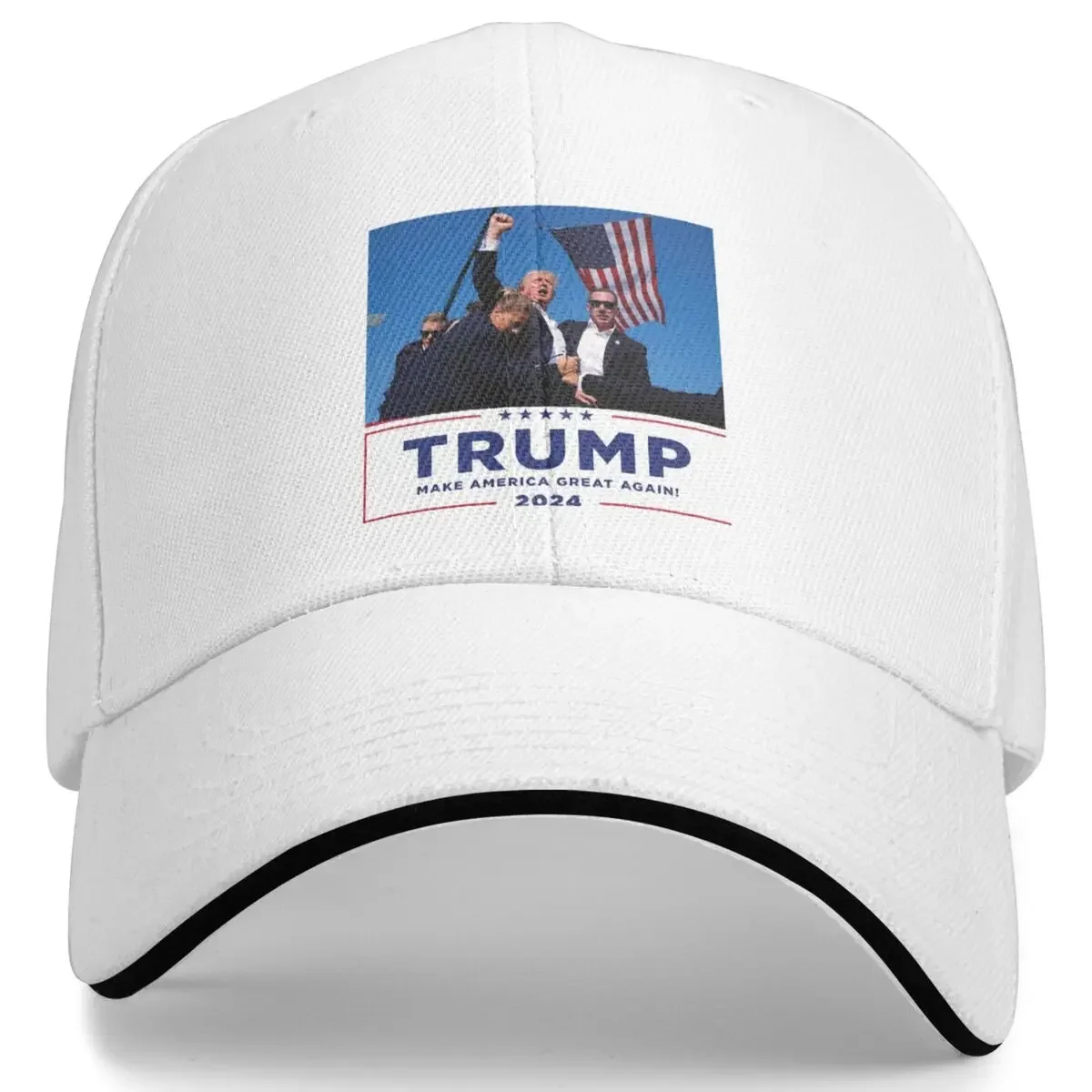 2024 Design Baseball Cap Trump Assassination Attempt Shooting Merch For Men Women Trucker Hats Trump Shot 2024 Snapback Hat