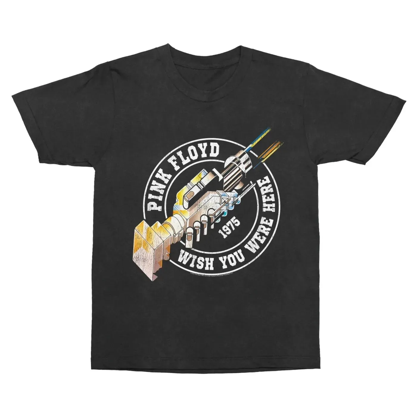 Pink Floyd Prism Graphic T-Shirt Purple Vintage Print Loose Y2K Unisex Retro Women Men T-shirts Casual Loose Tee Top Streetwear
