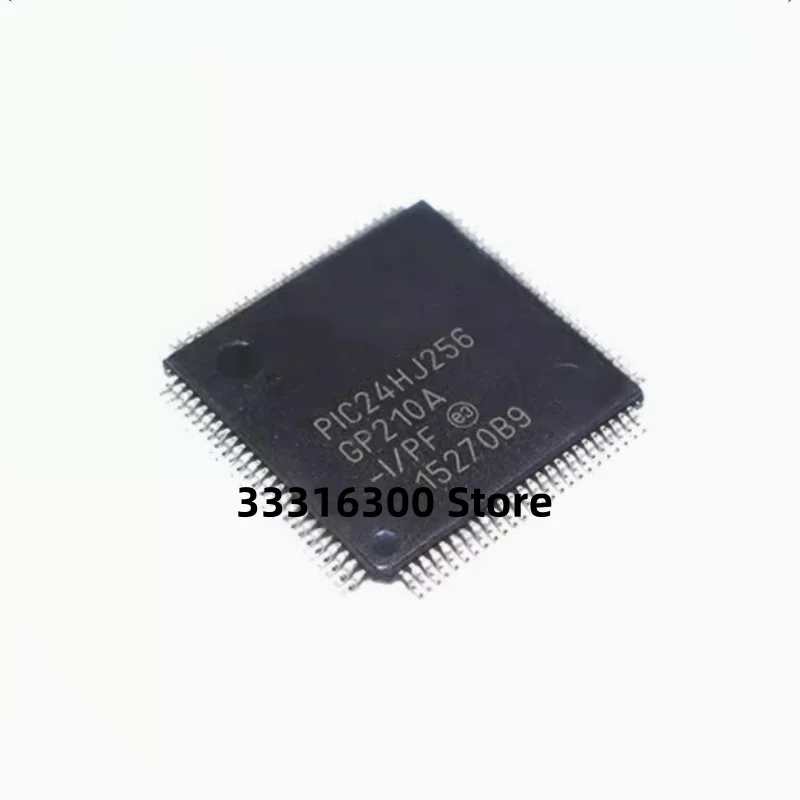 

2PCS New PIC24HJ256GP210A-I/PF TQFP100 Microcontroller chip IC