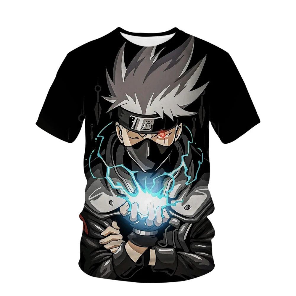 

Novelty Cartoon Anime Naruto Short Sleeve Children T-Shirt Boys T Shirt Kids TShirt Summer Tops 4-14 Years Children Clothes