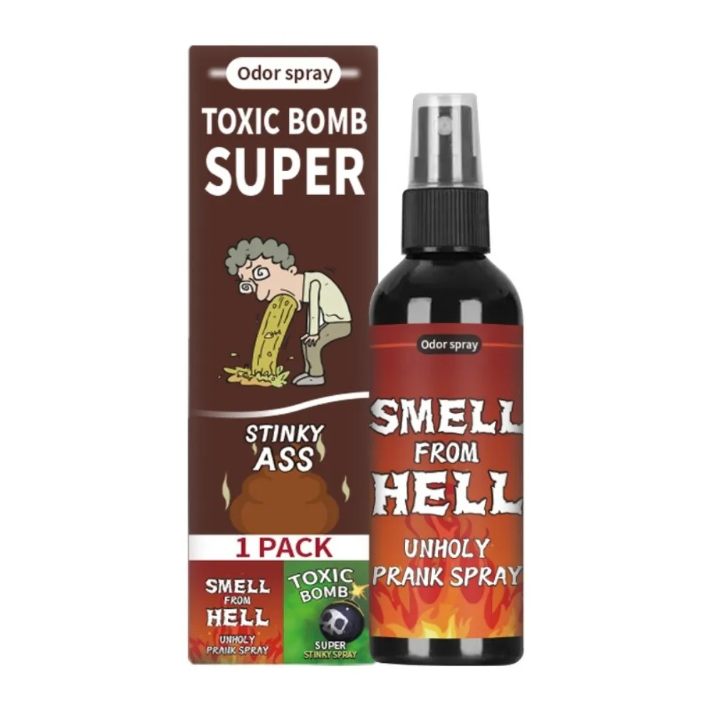 Joke Prank Novelties  Crap Stink  Stinky Gas Liquid Fart Spray Can Ass-Smelly