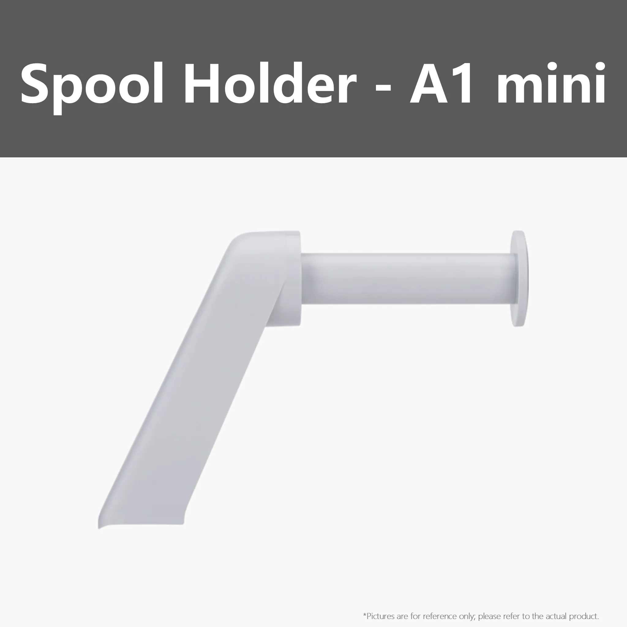 Original Bambu Lab A1 mini Spool Holder, Z-Axis Column Filament Mount Bracket for Common Spools, 3D Printer Accessory