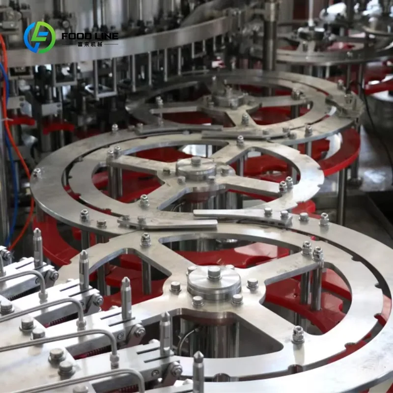 Customized 24000-28000BPH High Speed Industrial 3 in 1 Juice Tea Still Beverage Filling Machine for PET Bottle Bottling Line