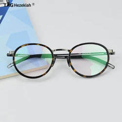 TAG Hezekiah Glasses Frames Men 2025 fashion Eyewear Optical Prescription Glasses Frame Eyeglasses Myopia Retro spectacle Women