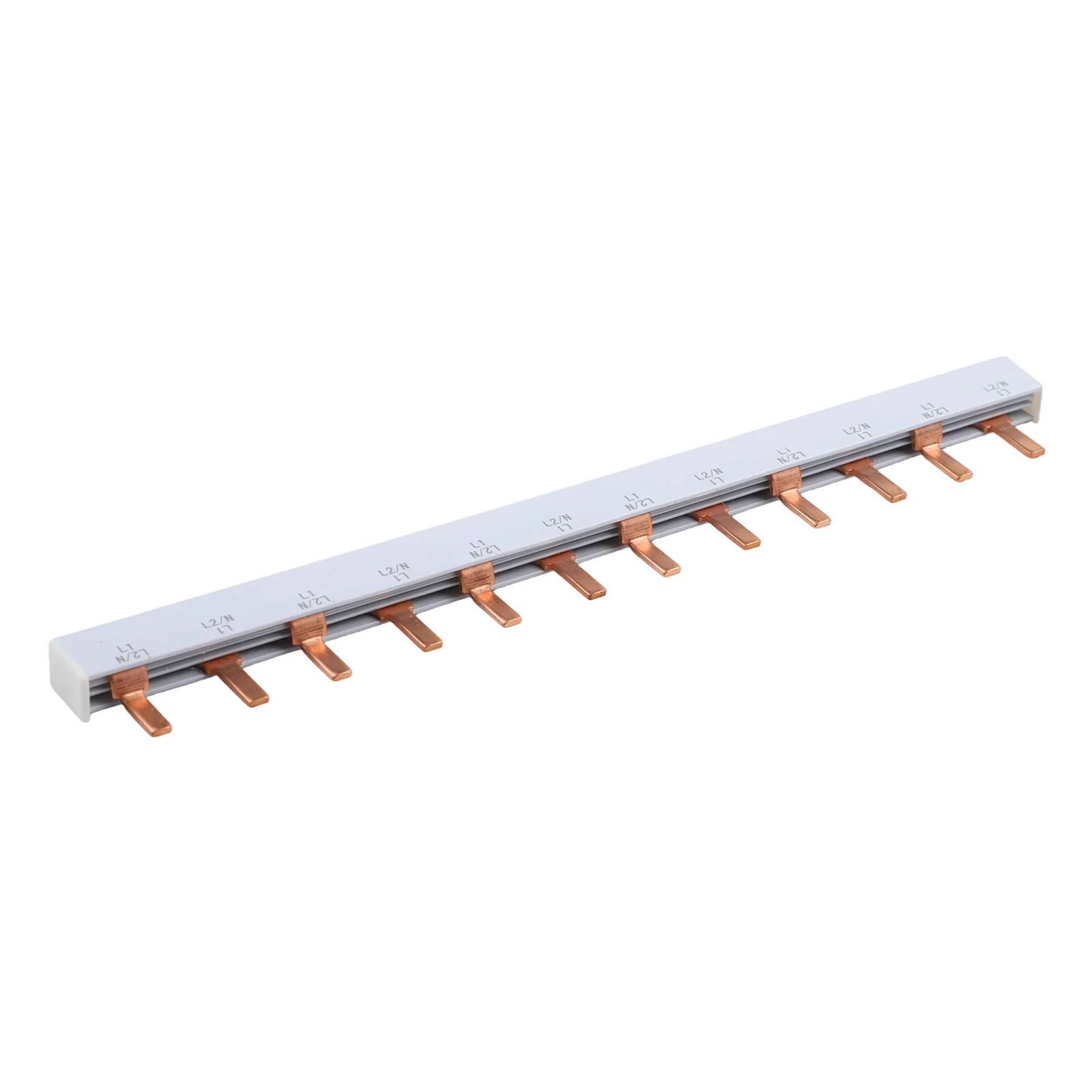 63A Power Comb Splitter with 12 Modules Improved Wiring Efficiency Safe Insulated Tank for Secure Installation
