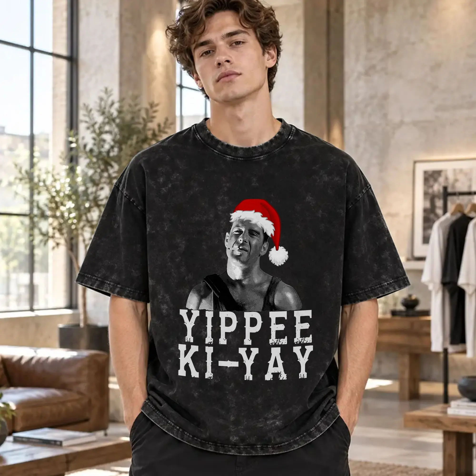 Die Hards   T-Shirt Summer  Y2K Classic T-Shirts Cotton Harajuku Tshirt For Men Short-Sleeve Loose Tops