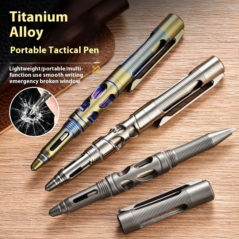 

Portable Titanium Alloy Tactical Pen High End Pen ZSB028 Breaking Tool Multifunctional Gift Pen Outdoor Sports Equipment