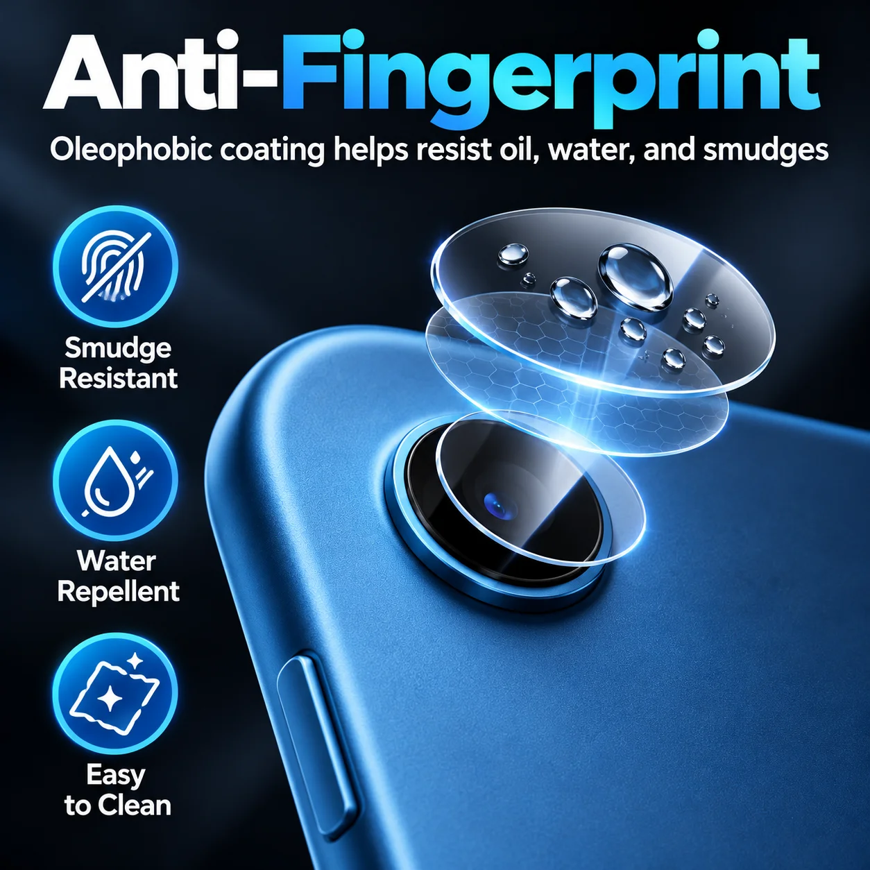 2Set Camera Lens Tempered Glass for Pad Amazon Alexa Tablet 8 / 11 /12 Pro Screen Protector Protective Glass