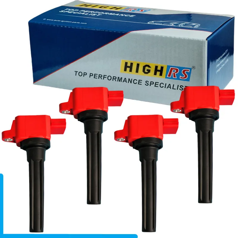 4 IGNITION COIL FOR Mitsubishi Lancer Evolution Ralliart EVO 10 EVO X CZ4A GSR MR 2.0 4B11 Turbo 1831A042 1832A042 H6T11471 view 2